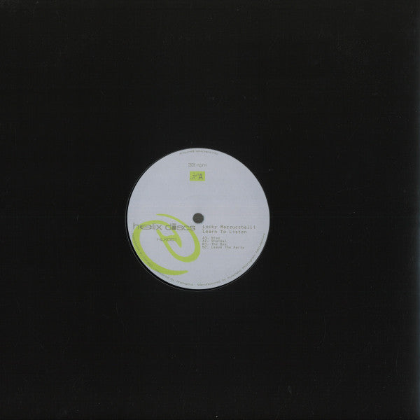 Locky Mazzucchelli : Learn To Listen (12", EP)