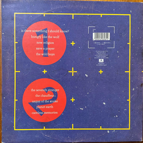 Duran Duran : Arena (LP, Album, Gat)