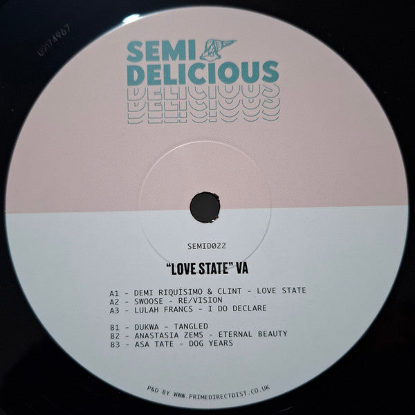 Various : Love State (12", EP)