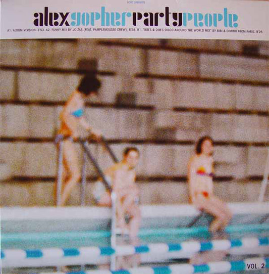 Alex Gopher : Party People Vol. 2 (12", EP)