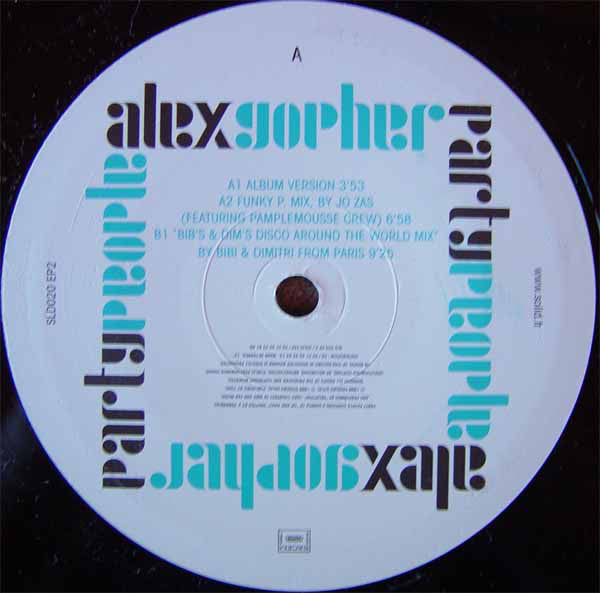 Alex Gopher : Party People Vol. 2 (12", EP)