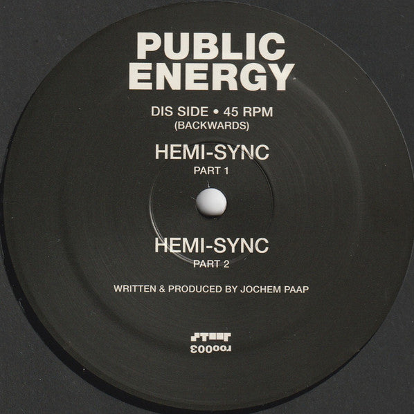 Public Energy : Three 'O Three (12", RE, RM)