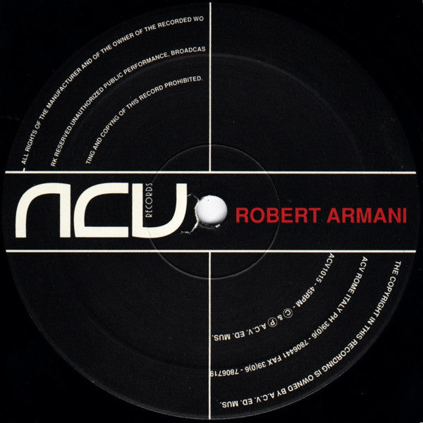 Robert Armani : Beat Trax (12")