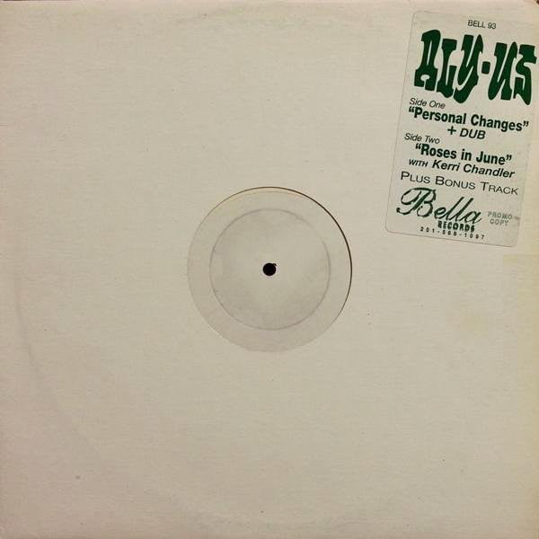 Aly-Us : Personal Changes (12", Promo, W/Lbl)