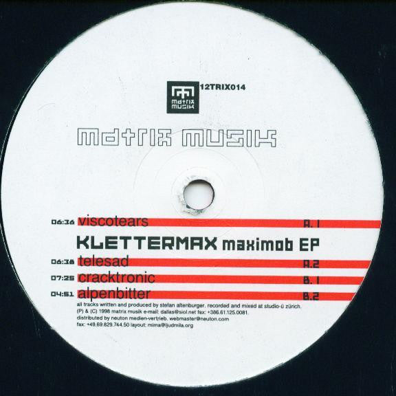 Klettermax : Maximob EP (12", EP)