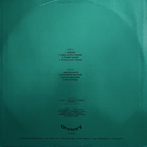 Green Baize : Game Of Chance (12", EP)
