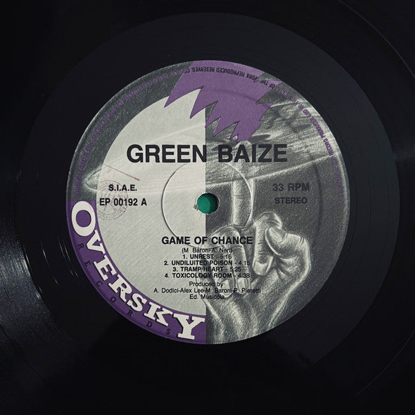 Green Baize : Game Of Chance (12", EP)