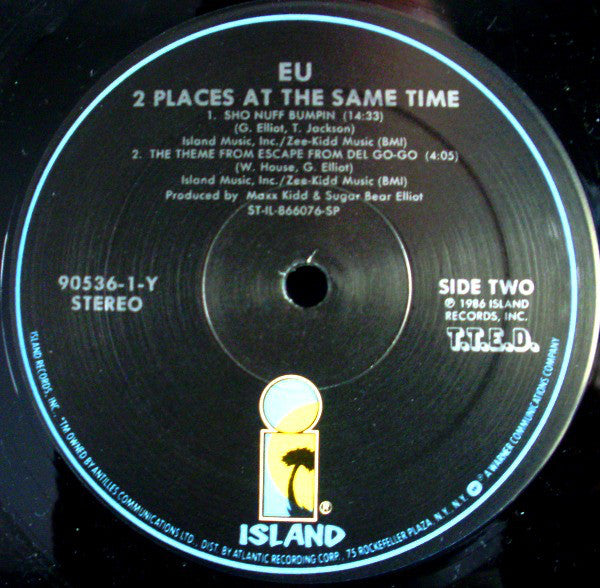 EU* : 2 Places At The Same Time (LP, Album)