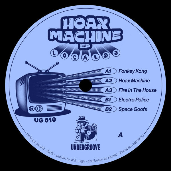 Local DJ : Hoax Machine EP (12", EP)