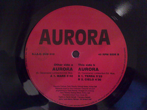 Aurora (7) : Aurora (12", Red)