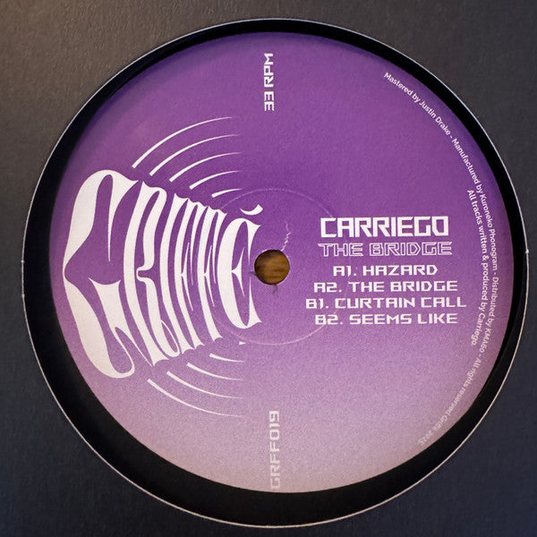 Carriego : The Bridge (12", EP)