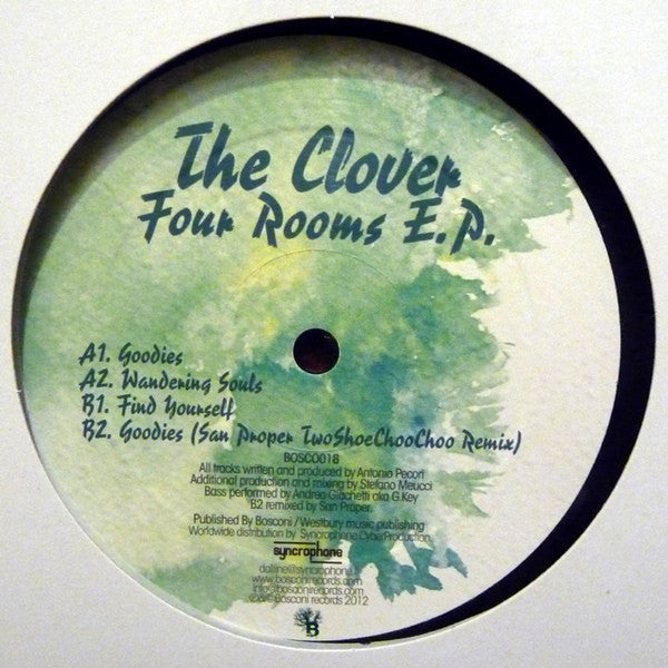The Clover : Four Rooms E.P. (12", EP)