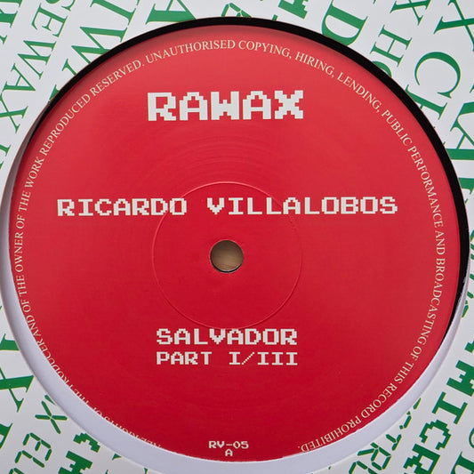 Ricardo Villalobos : Salvador Part I/III (12", RE, RM)