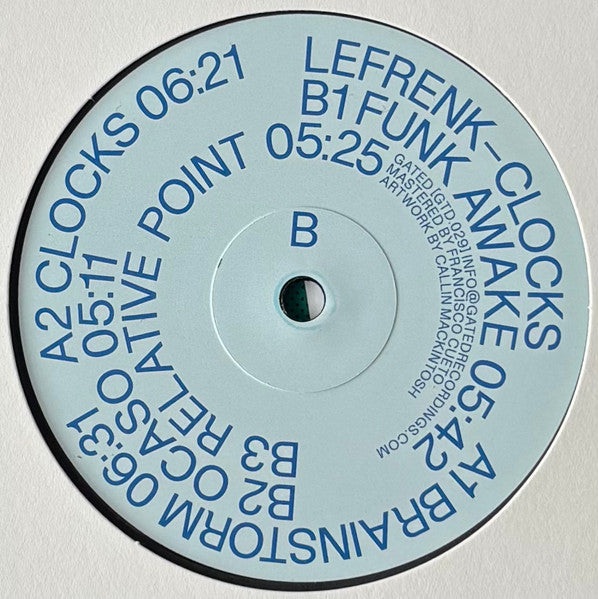 Lefrenk : Clocks (12", Ltd)