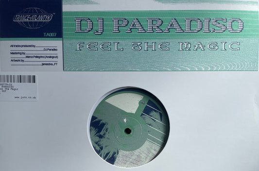 DJ Paradiso : Feel The Magic (12", EP)