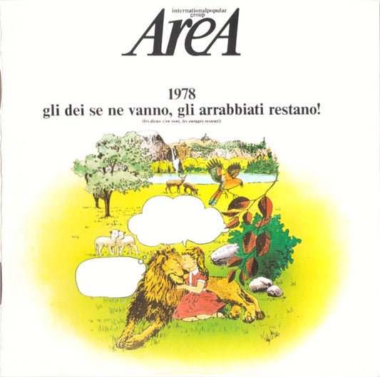 Area (6) : 1978 Gli Dei Se Ne Vanno, Gli Arrabbiati Restano! (CD, Album, RE)