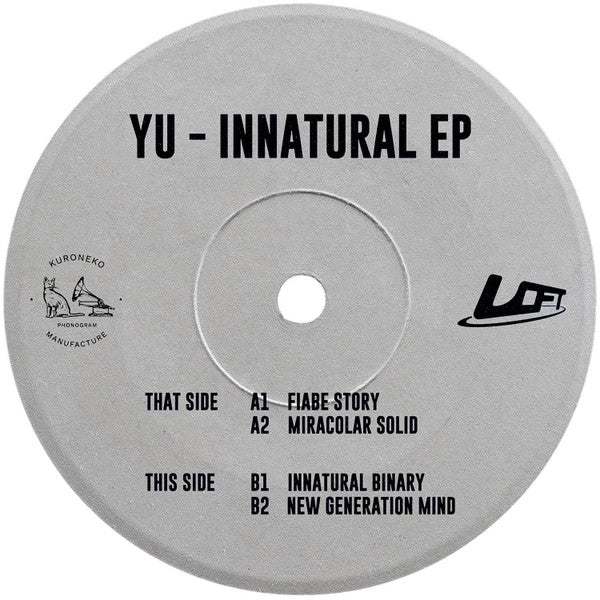 Yu (33) : INNATURAL EP (12")