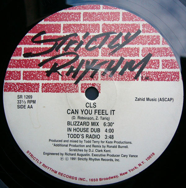 CLS : Can You Feel It (12")