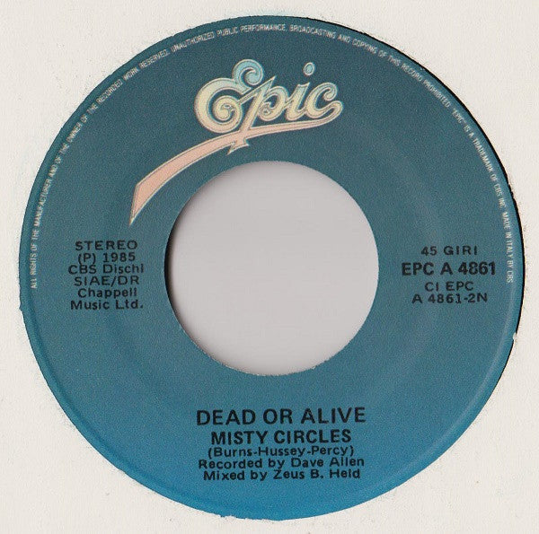 Dead Or Alive : You Spin Me Round (Like A Record) (7")