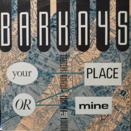 Bar-Kays : Your Place Or Mine (12", Maxi)