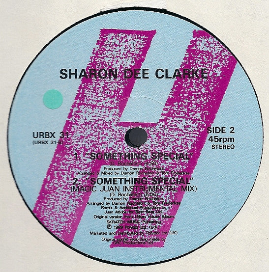 Sharon Dee Clarke : Something Special (12")