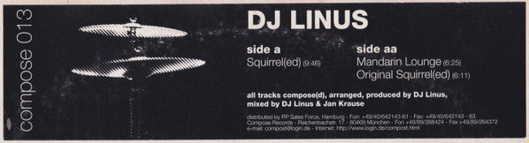 DJ Linus : EP 3 (12", EP)