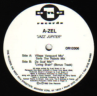 Azel Brown Jr. : Jazz Jupiter (12")