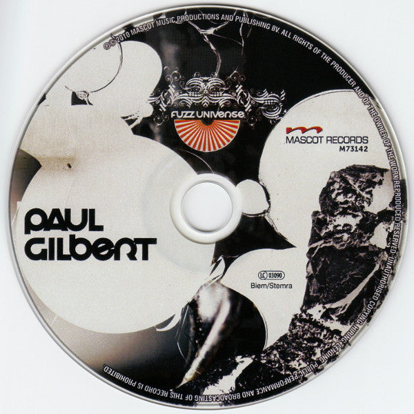 Paul Gilbert : Fuzz Universe (CD, Album)
