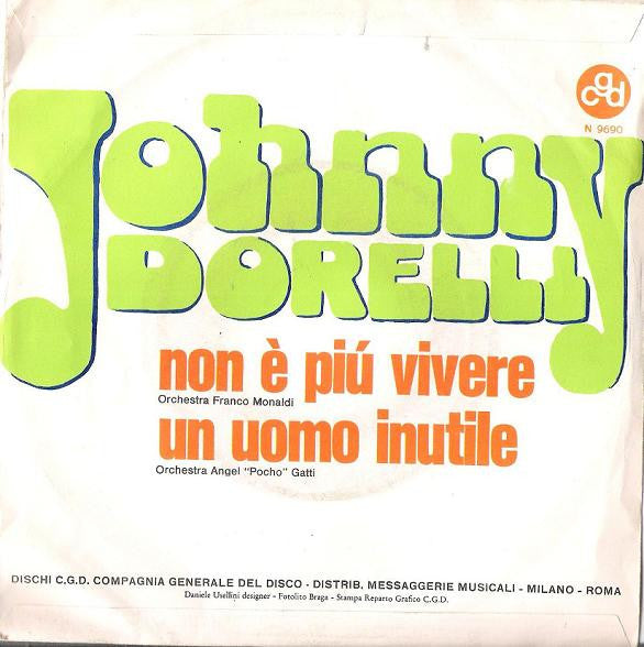 Johnny Dorelli : Non È Più Vivere (7")