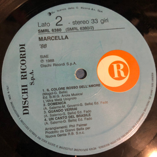 Marcella Bella : '88 (LP, Album)