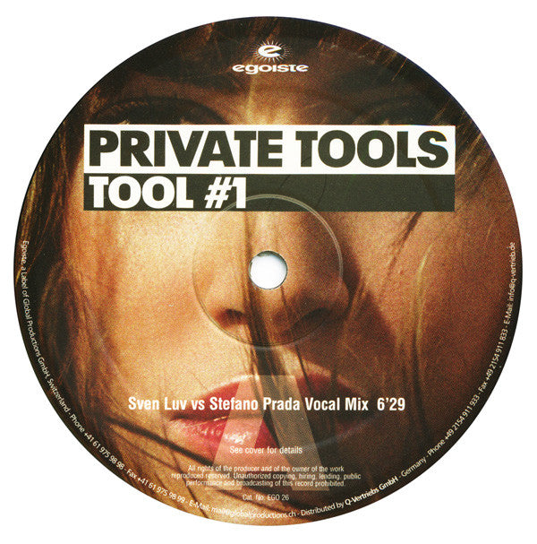 Junior Jack & Kid Crème Pres. Private Tools : Tool #1 (12")