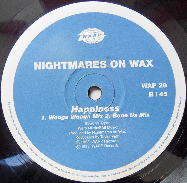 Nightmares On Wax : Happiness! (12")