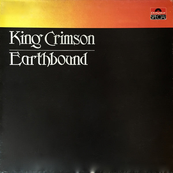 King Crimson : Earthbound (LP, Album, RE)