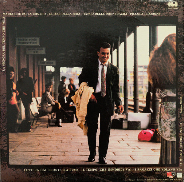 Enrico Ruggeri : La Parola Ai Testimoni (LP, Album, Gat)