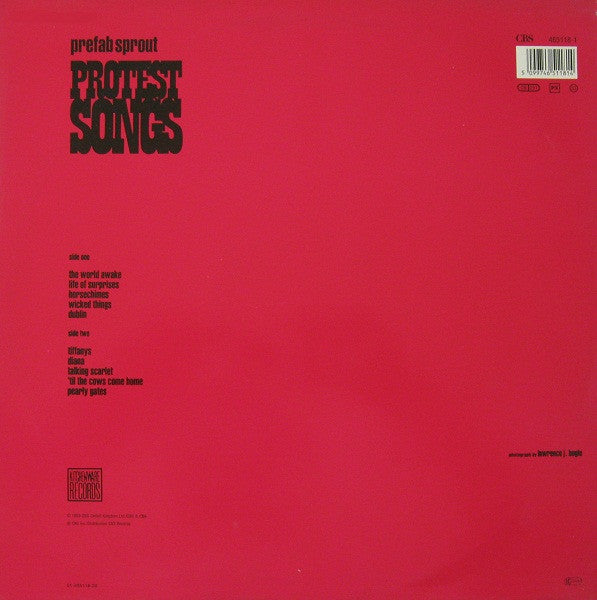 Prefab Sprout : Protest Songs (LP, Album)