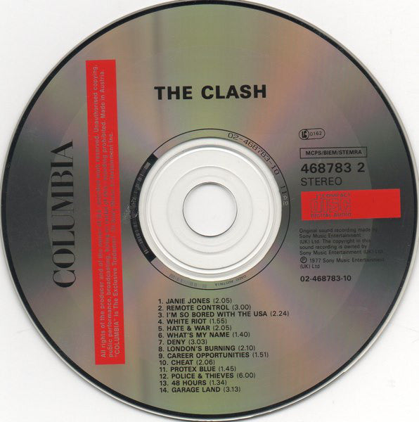 The Clash : The Clash (CD, Album, RE)