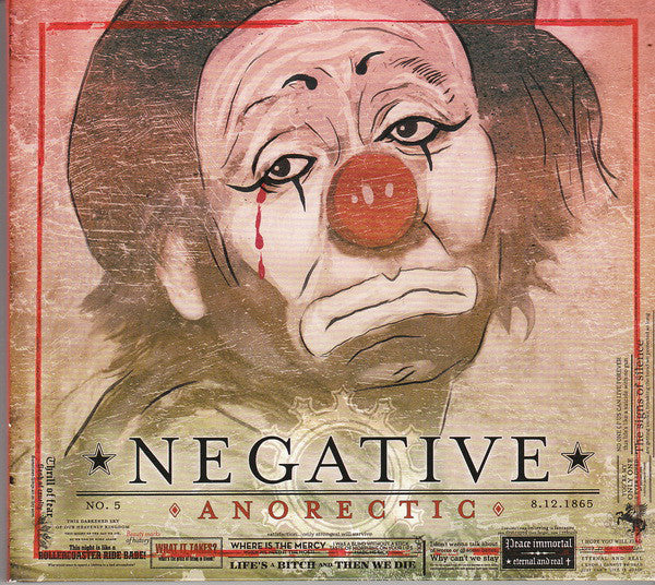 Negative (4) : Anorectic (CD, Album, Enh)