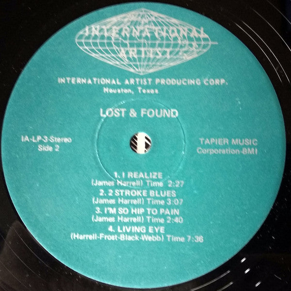 Lost And Found : Forever Lasting Plastic Words (LP, Album)