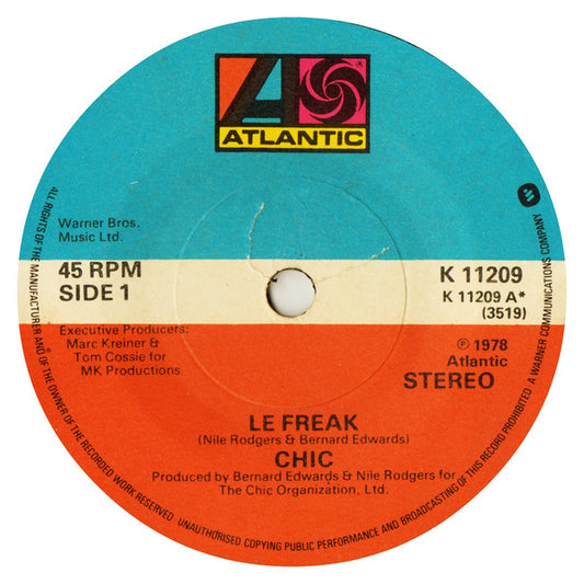 Chic : Le Freak (7", Single)