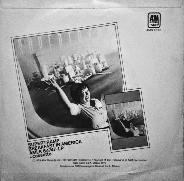 Supertramp : Goodbye Stranger (7", Single)