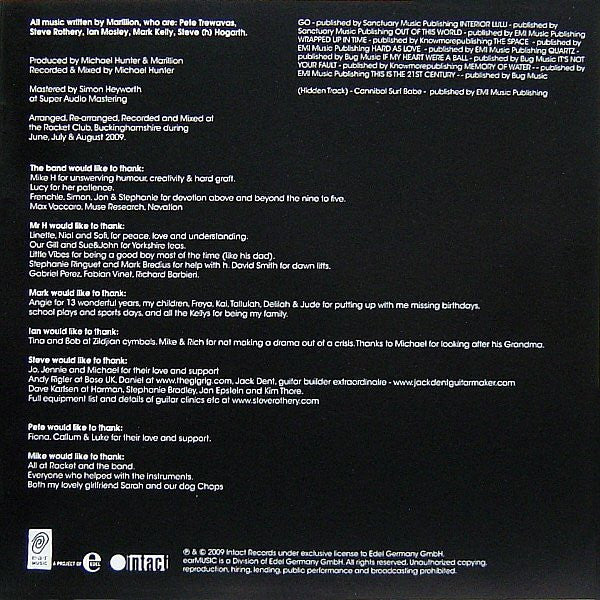 Marillion : Less Is More (CD, Album)