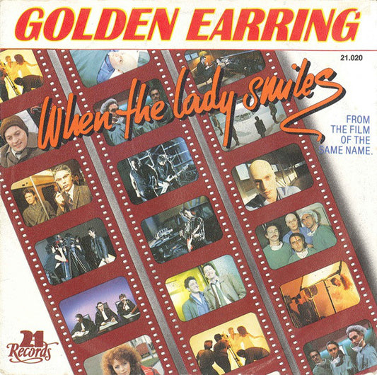 Golden Earring : When The Lady Smiles (7", Single)