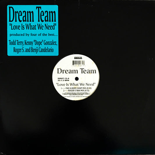 Dream Team (3) : Love Is What We Need (12")