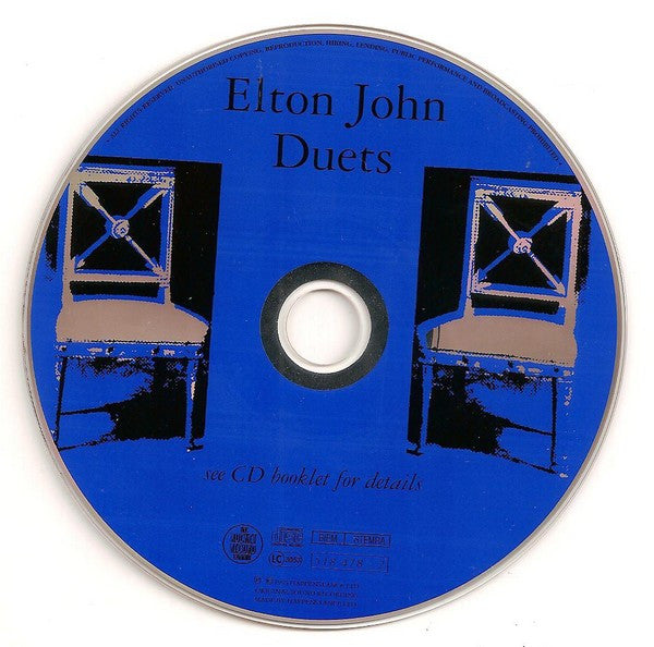 Elton John : Duets (CD, Album, PMD)