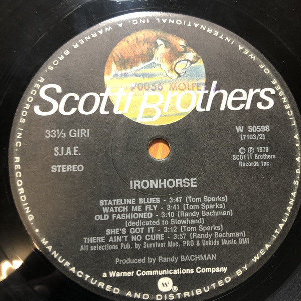 Ironhorse : Ironhorse (LP, Album)