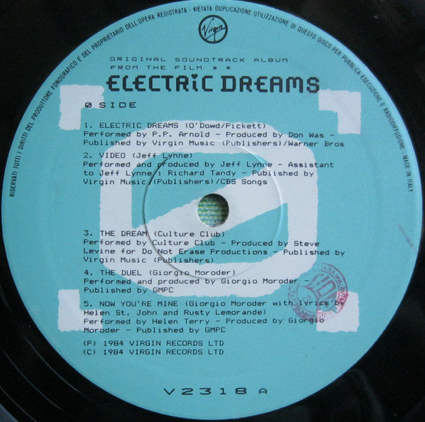 Various : Electric Dreams (LP, Album)