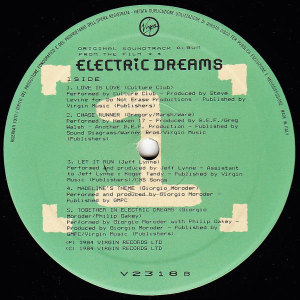 Various : Electric Dreams (LP, Album)