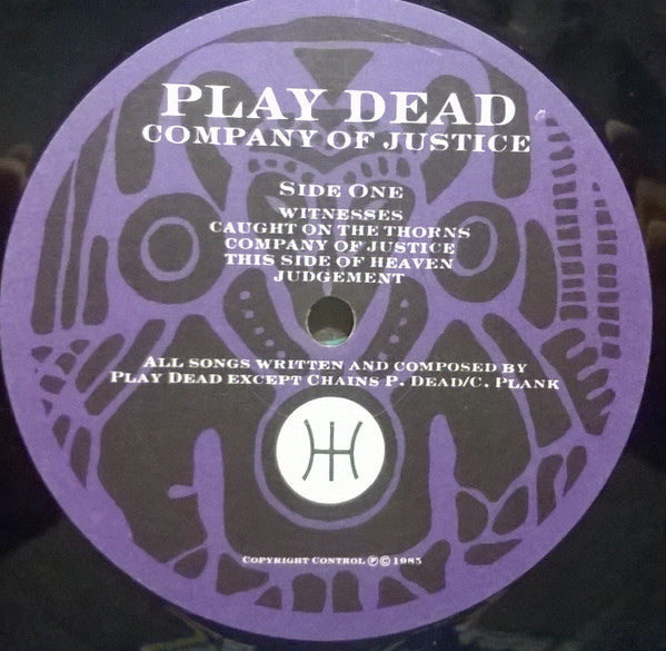 Play Dead (2) : Company Of Justice (LP, Album)
