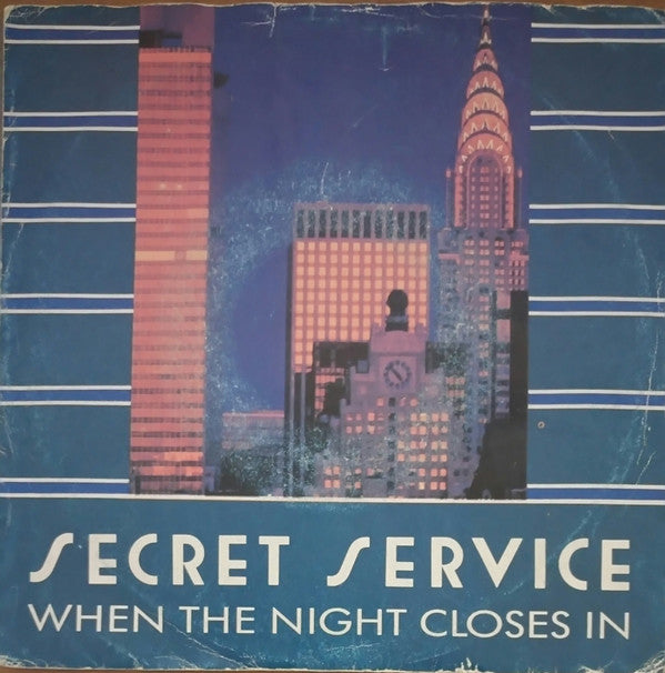 Secret Service : When The Night Closes In (7", Single)