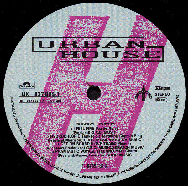 Various : Urban House (LP, Comp)